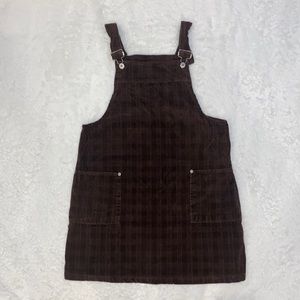 90s Vintage Faded Glory Corduroy Dress